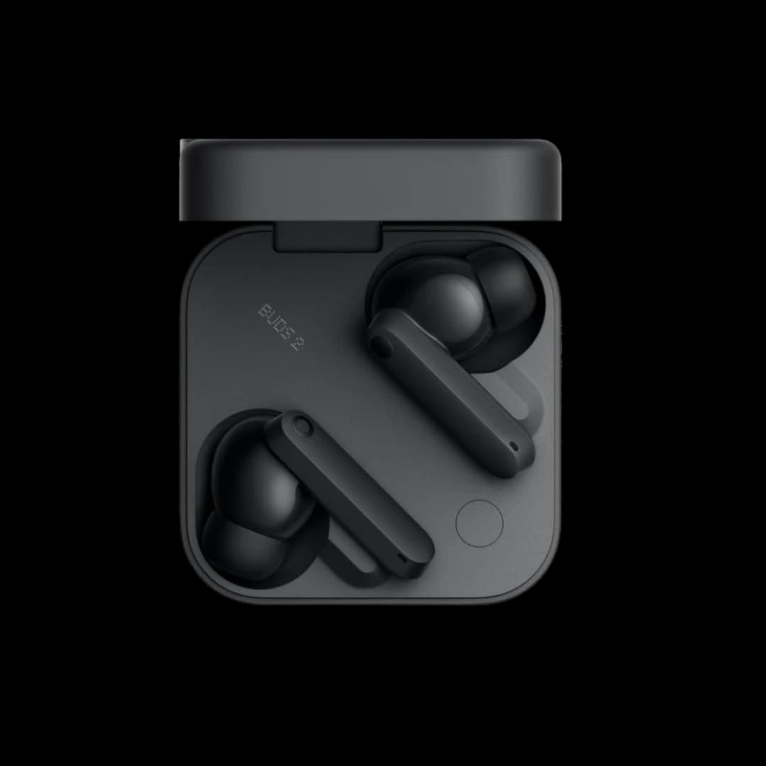 CMF Buds 2 dark grey wireless earbuds premium audio design